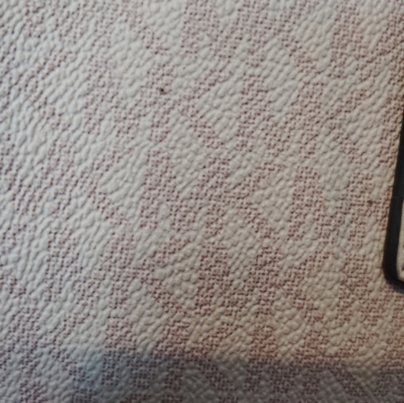 Michael Kors Handbag Purse Tote Pink MK Logo Shoulder Bag - Picture 9 of 16